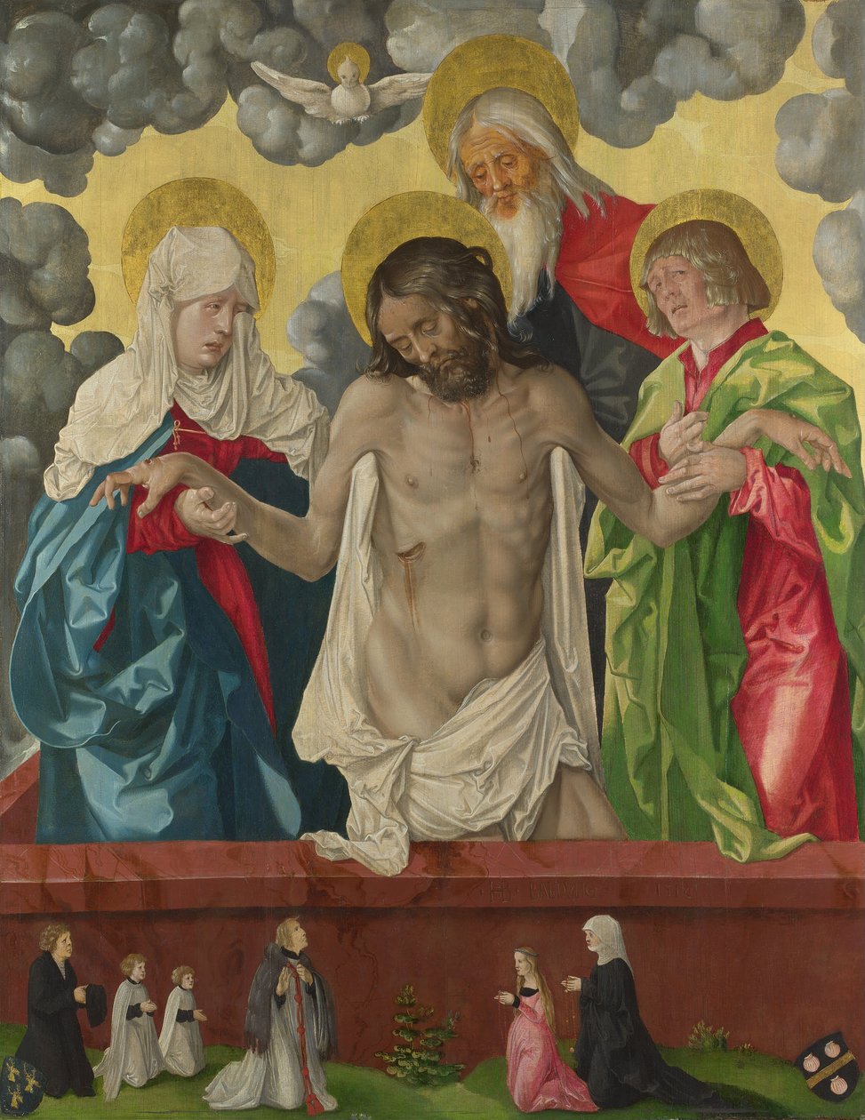 Die Dreifaltigkeit und die mystische Pietà von Hans Baldung Grien