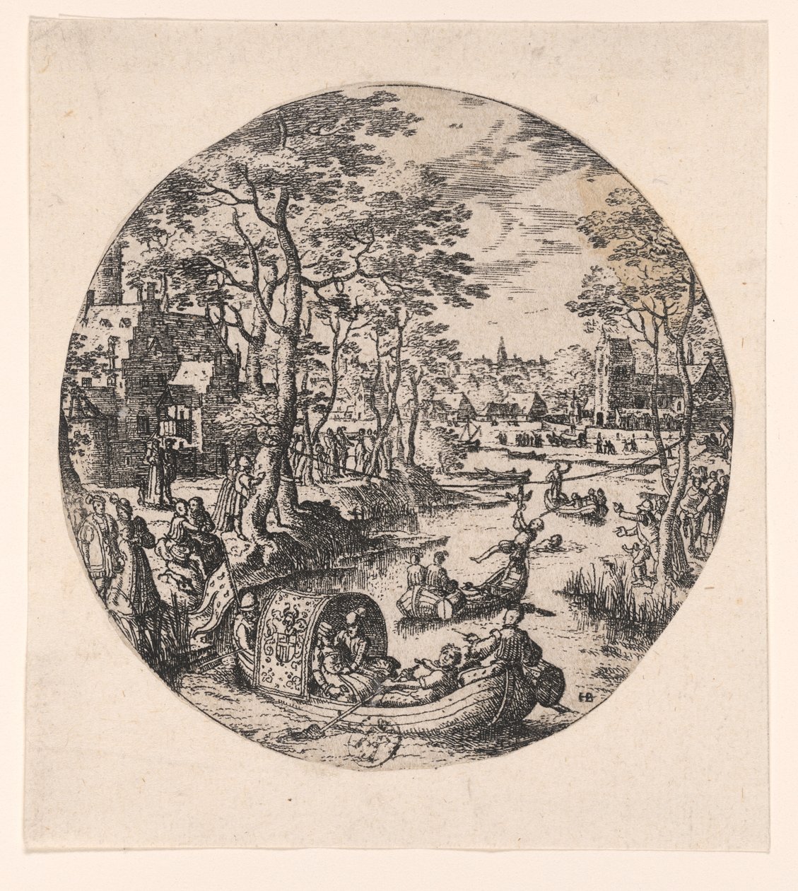 Gänseschnappen von Hans Bol