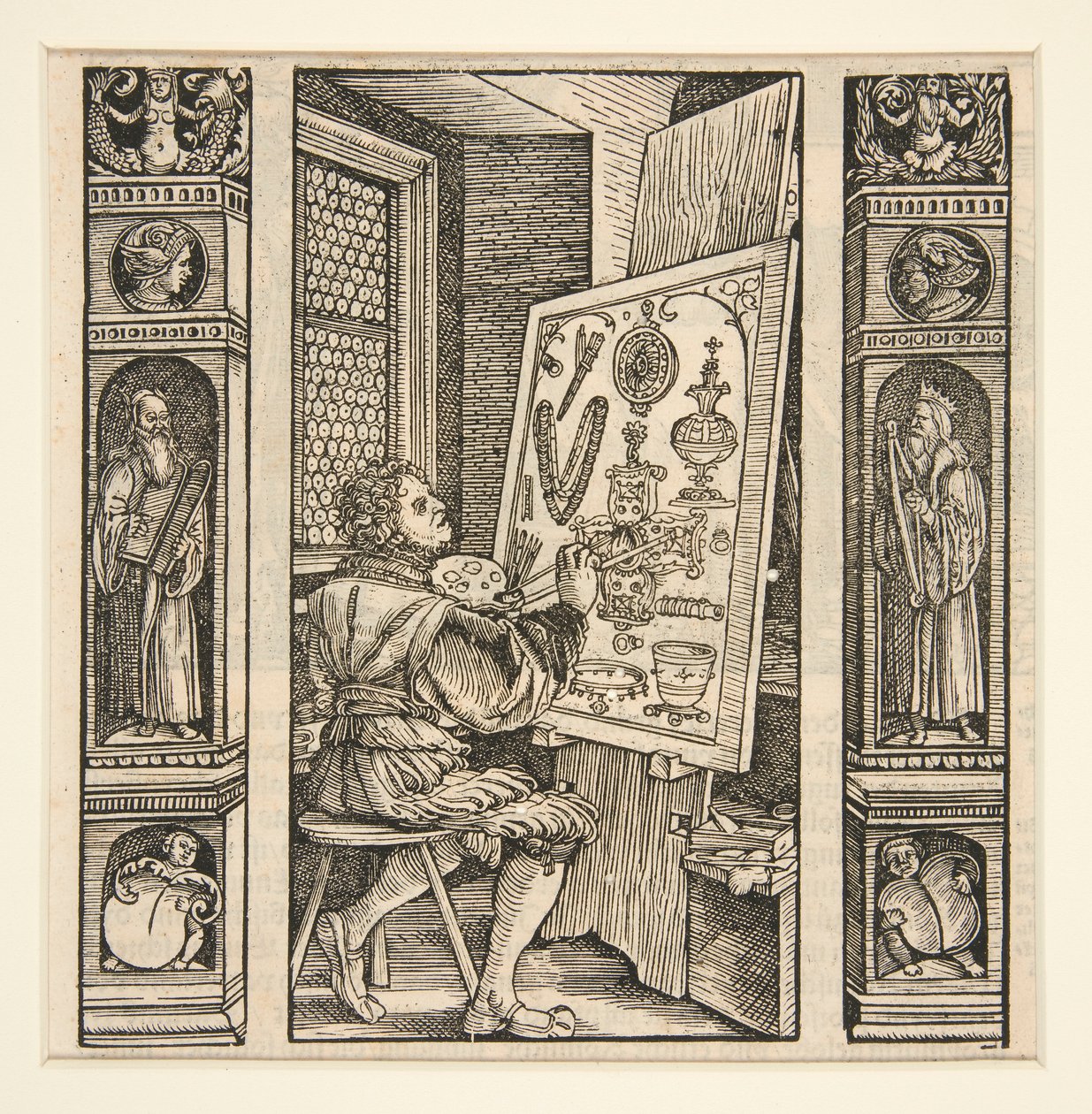 Der Geschmeidemaler aus Petrarca von Hans Burgkmair the Elder