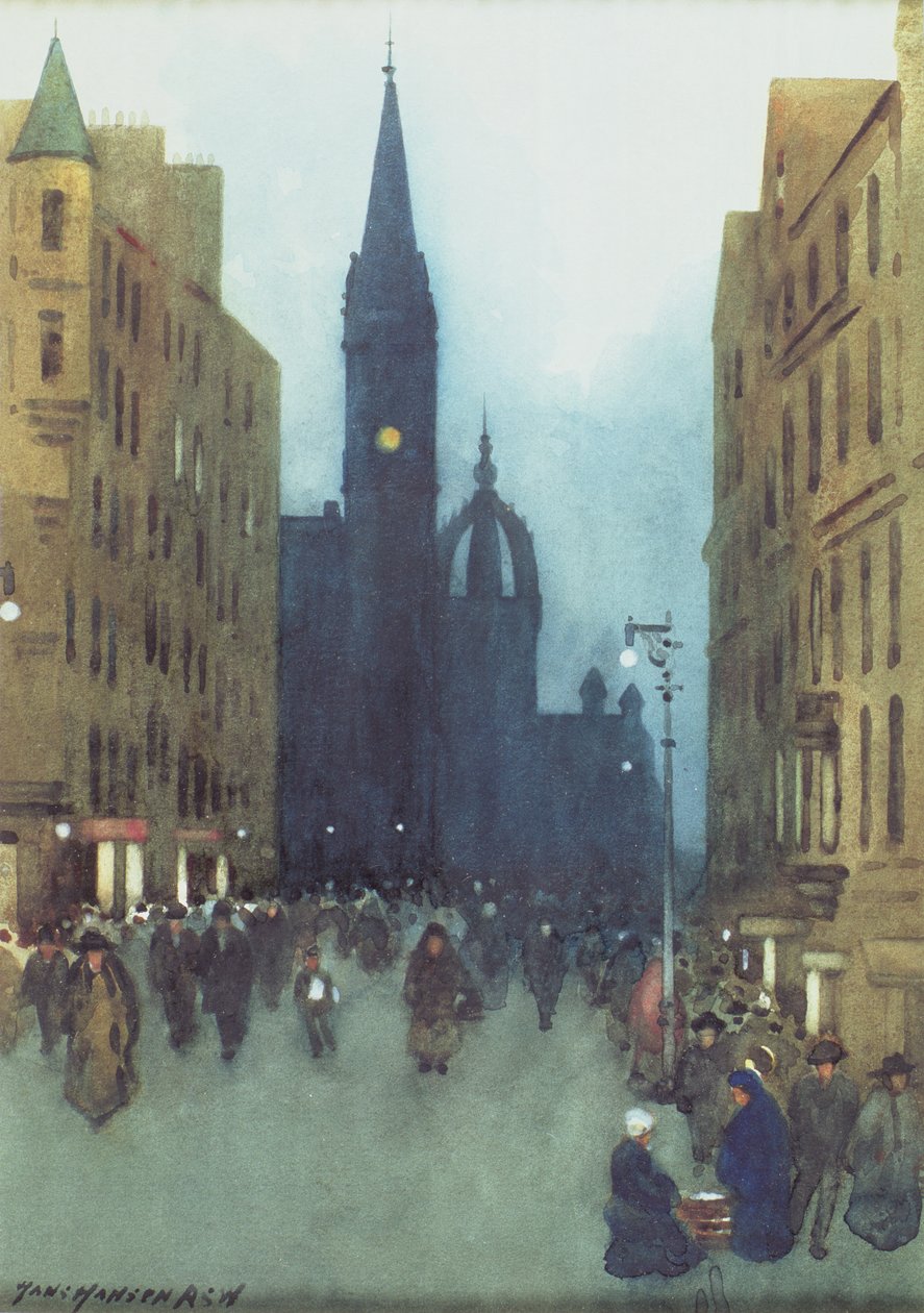 High Street, Edinburgh von Hans Hansen