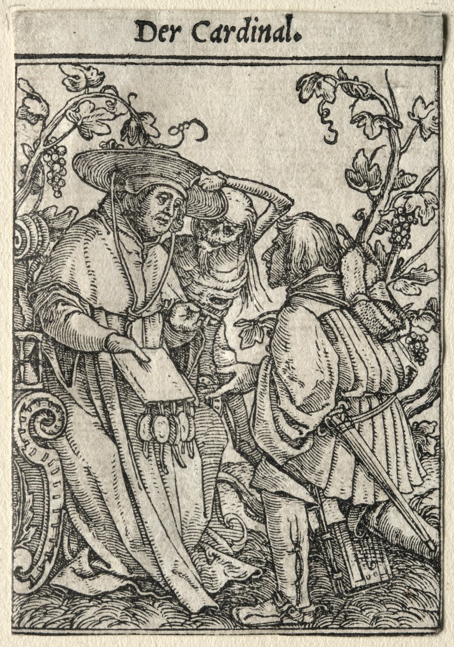 Totentanz: Der Kardinal von Hans Holbein