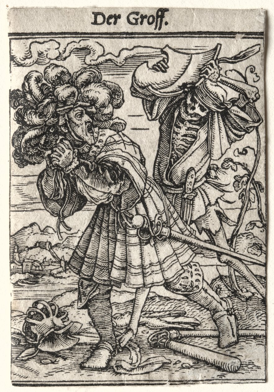 Totentanz: Der Graf von Hans Holbein