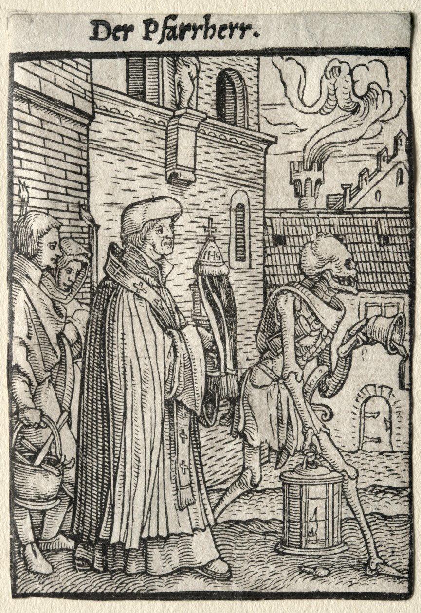 Totentanz: Der Pastor von Hans Holbein