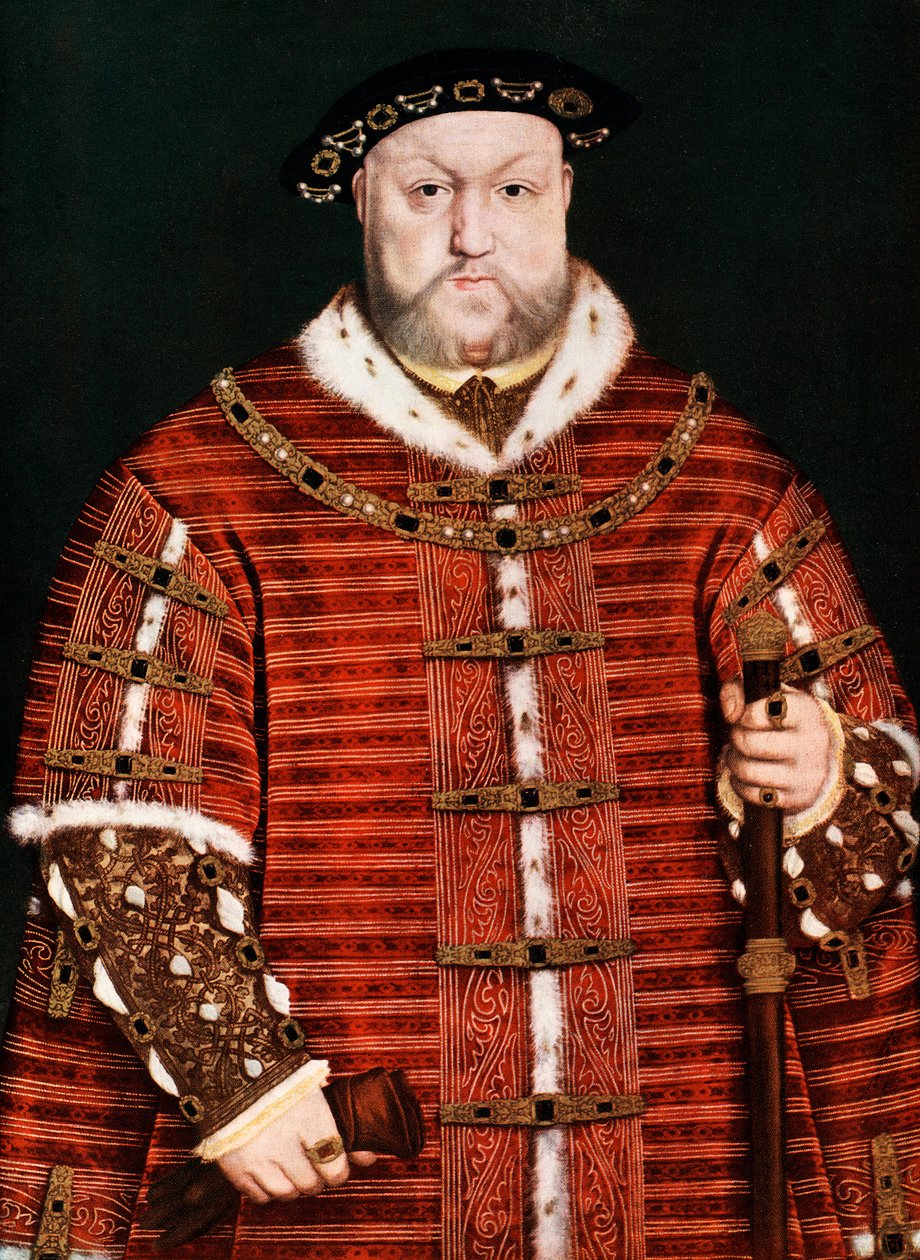 König Heinrich VIII, 1542-1550 von Hans Holbein der Jüngere