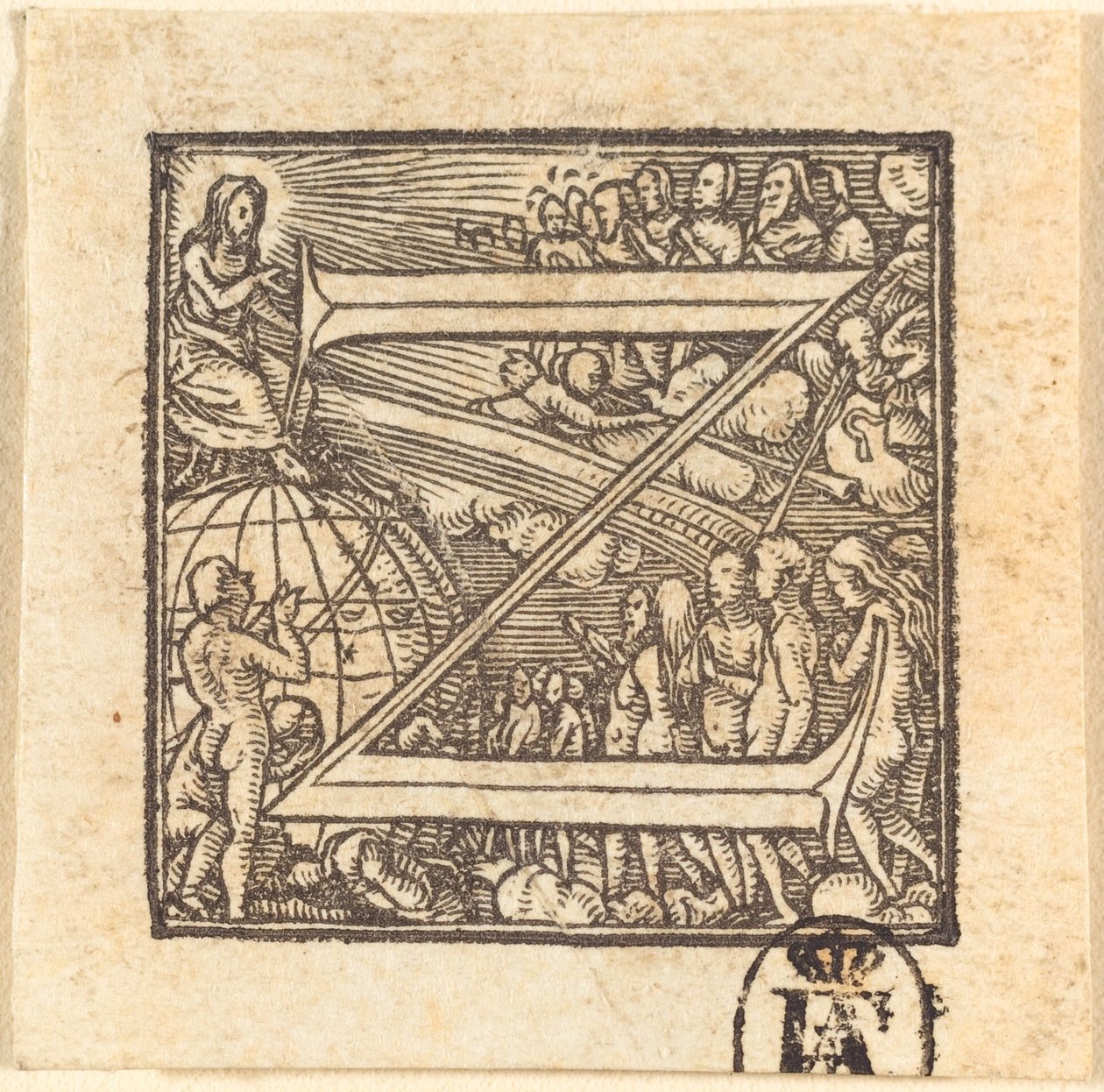 Buchstabe Z von Hans Holbein der Jüngere