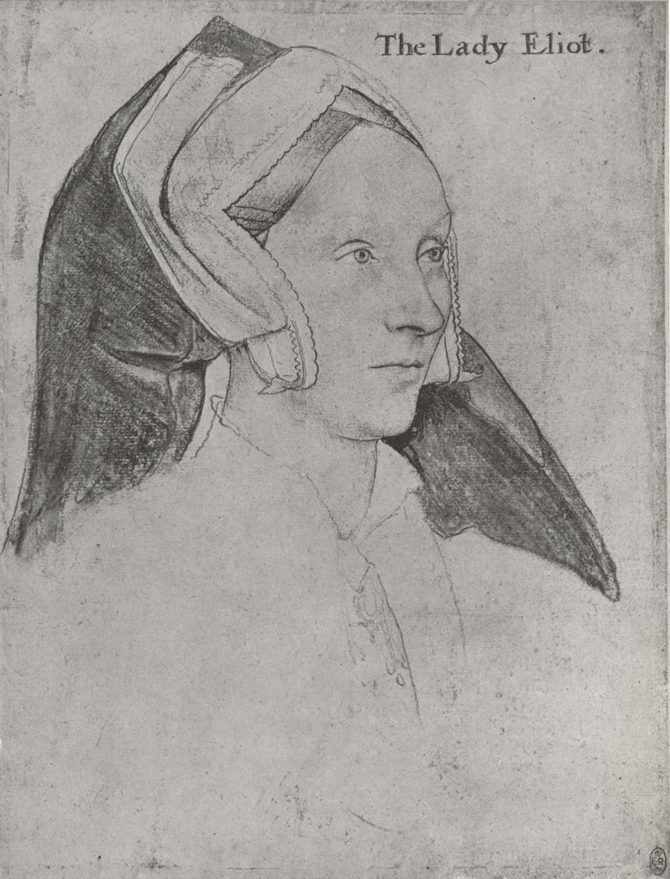 Margaret, Lady Elyot, um 1532-1534 1945 von Hans Holbein der Jüngere