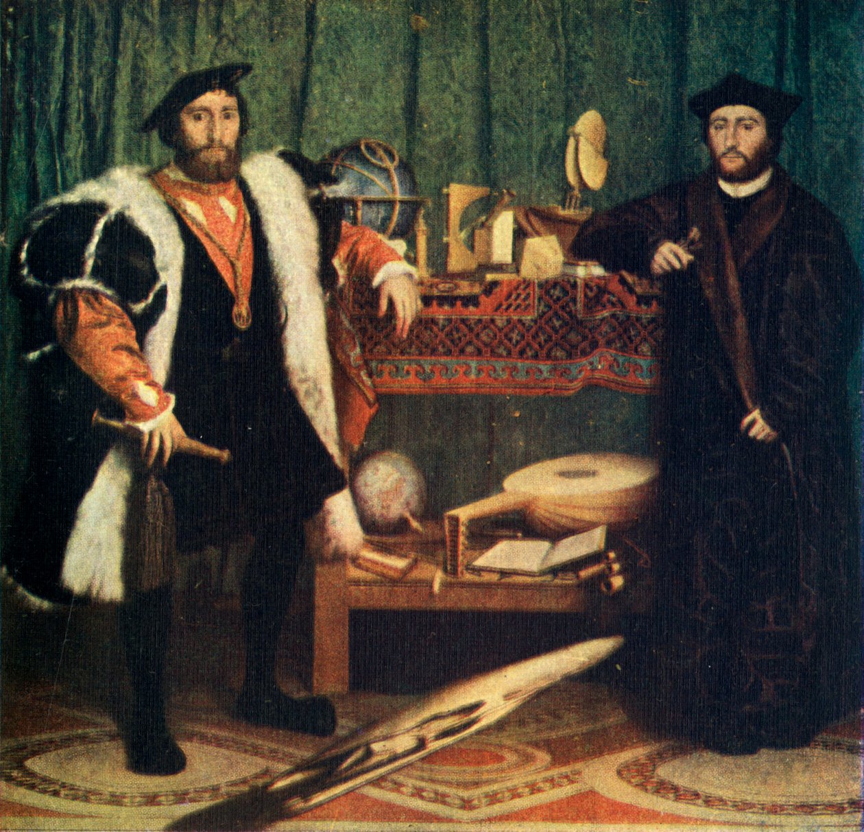Die Gesandten, 1533, 1909 von Hans Holbein der Jüngere