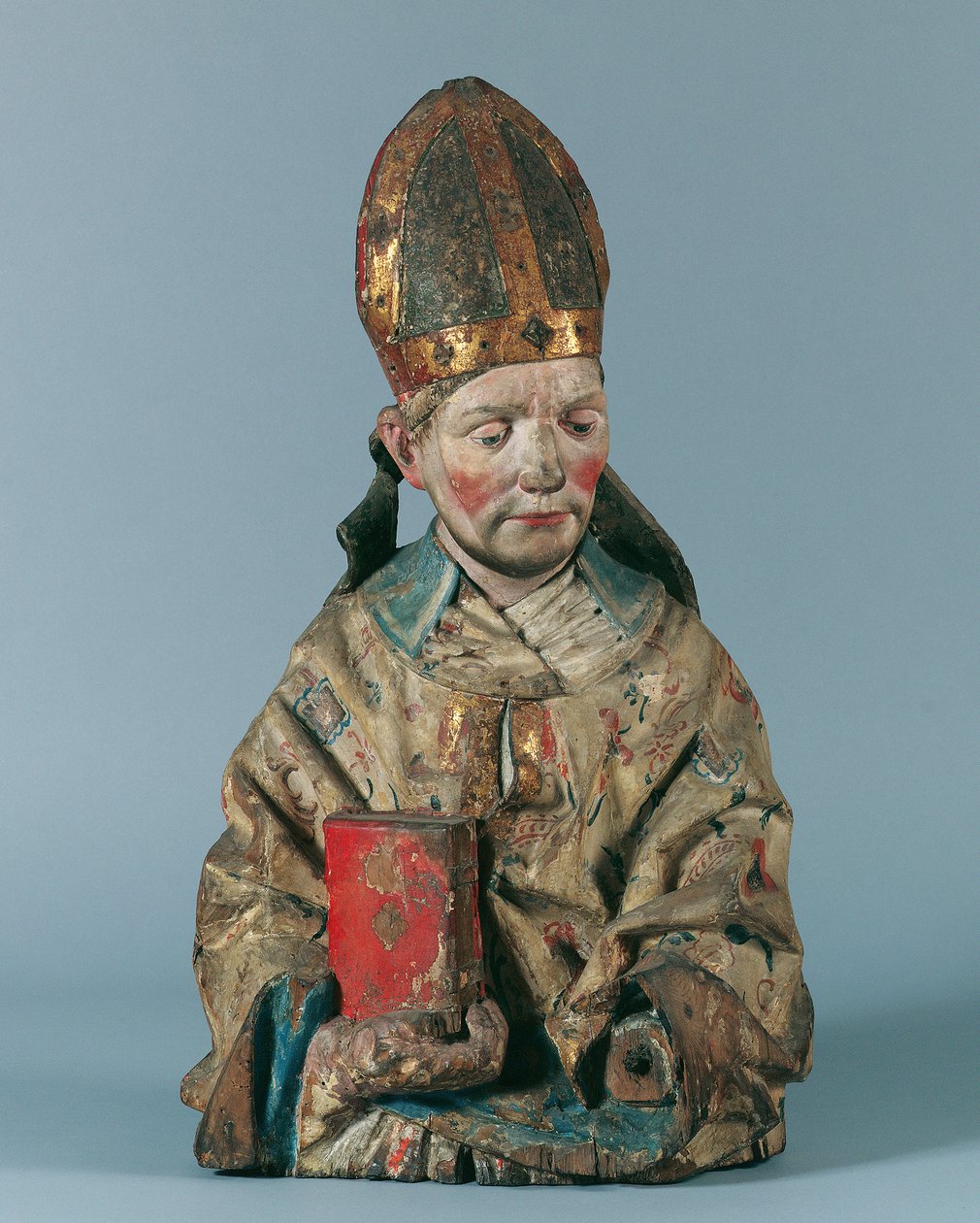 Halbfigur eines hl. Bischofs von Hans Klocker (Umkreis)
