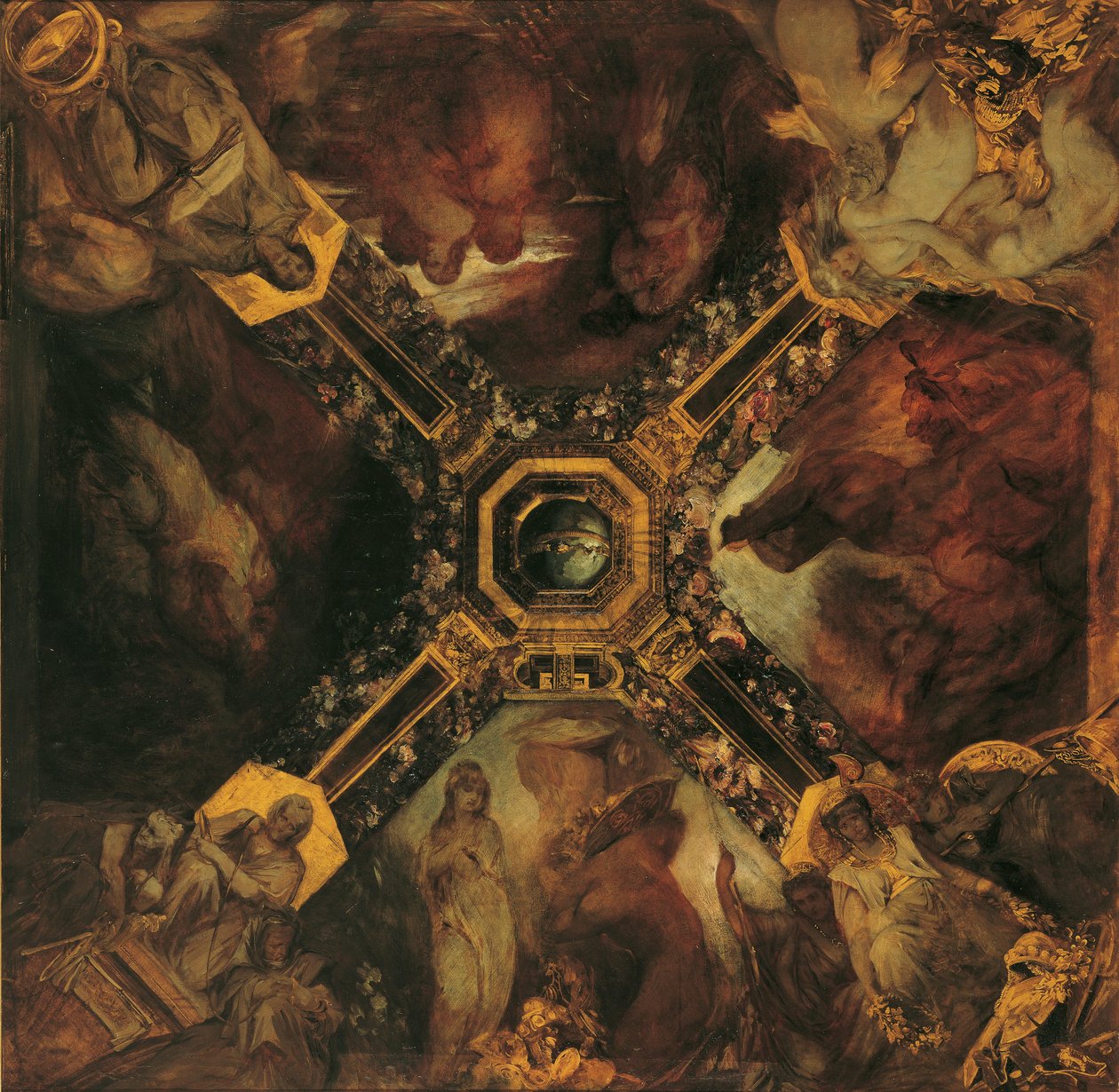 Der Ring des Nibelungen von Hans Makart