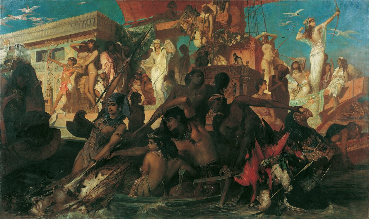 Die Niljagd von Hans Makart