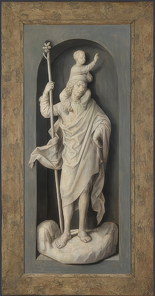Heiliger Christophorus von Hans Memling