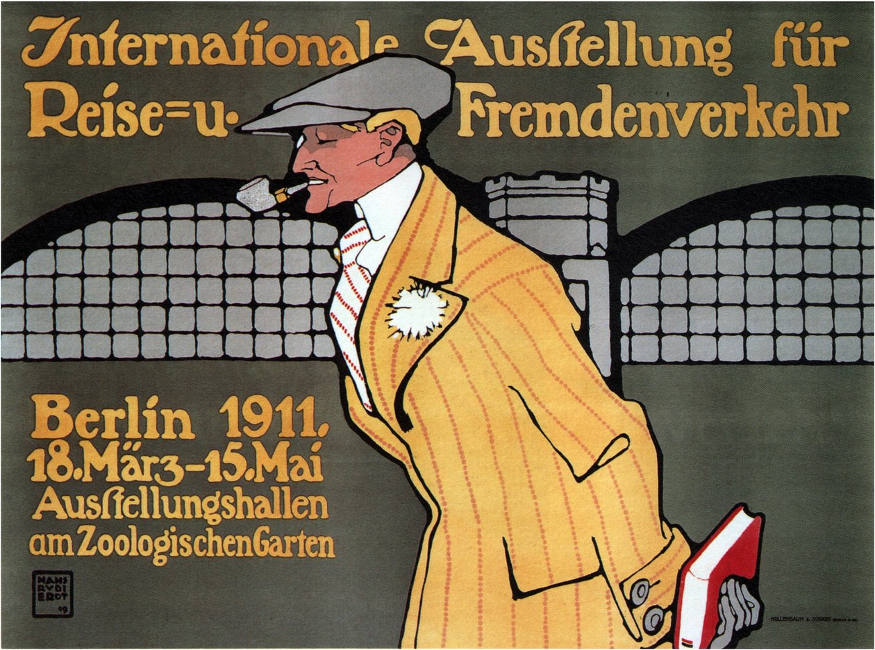 Internationale Reisemesse, Berlin, 1911 von Hans Rudi Erdt