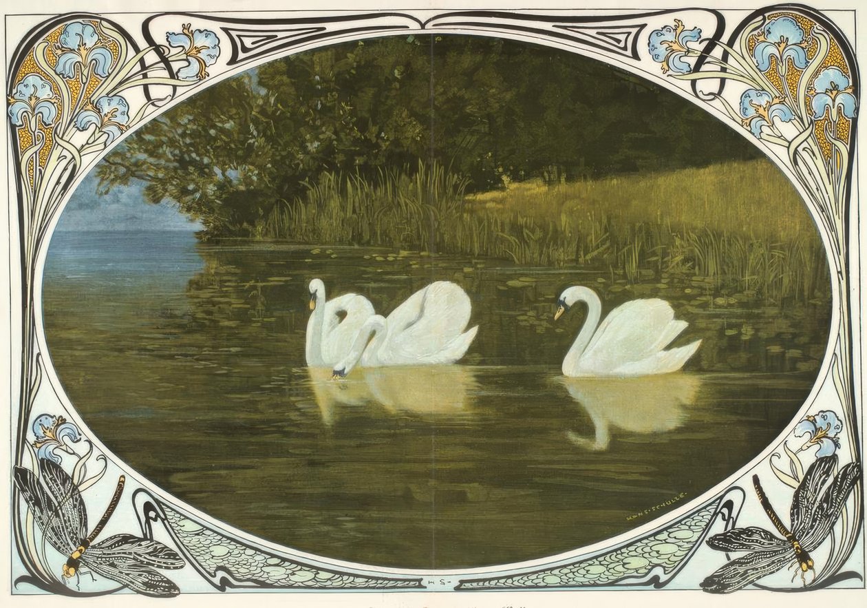 Am schattigen Weiher von Hans Rudolf Schulze