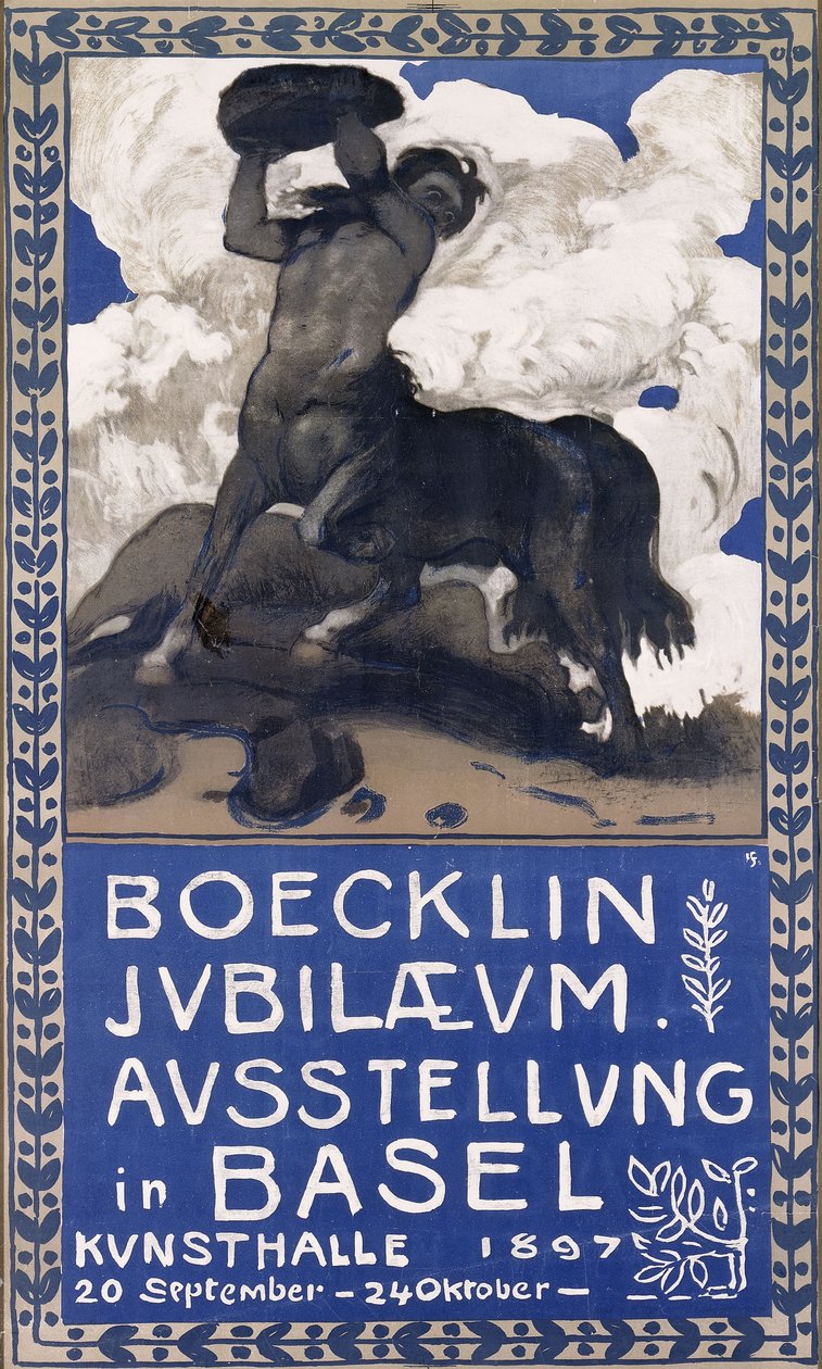 Böcklin Jubiläum, 1897 von Hans Sandreuter