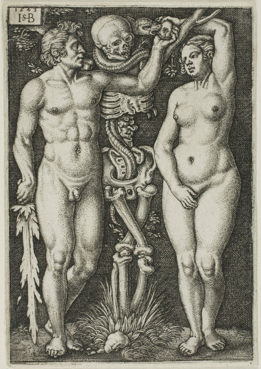 Adam und Eva von Hans Sebald Beham