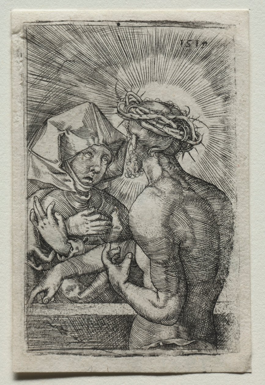 Christus und die Jungfrau, 1519 von Hans Sebald Beham