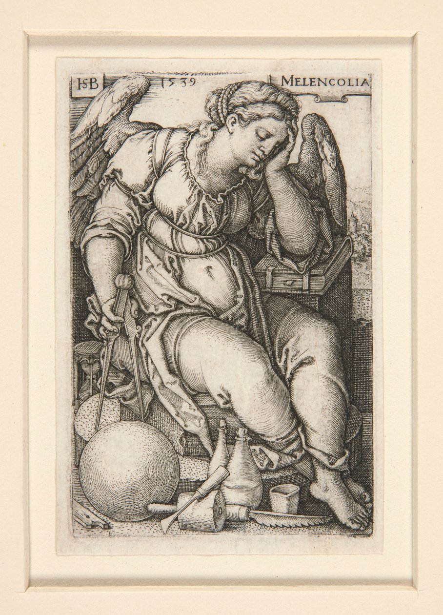 Melencolia von Hans Sebald Beham