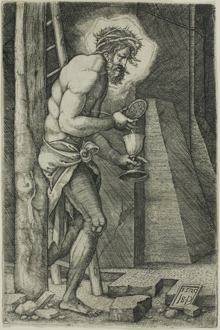 Der Schmerzensmann von Hans Sebald Beham