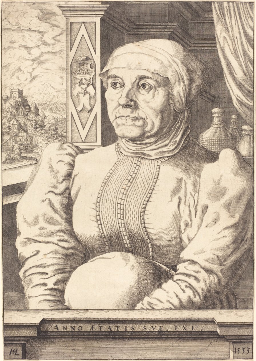 Felicitas von Eckh Freyberg, 1553 von Hans Sebald Lautensack