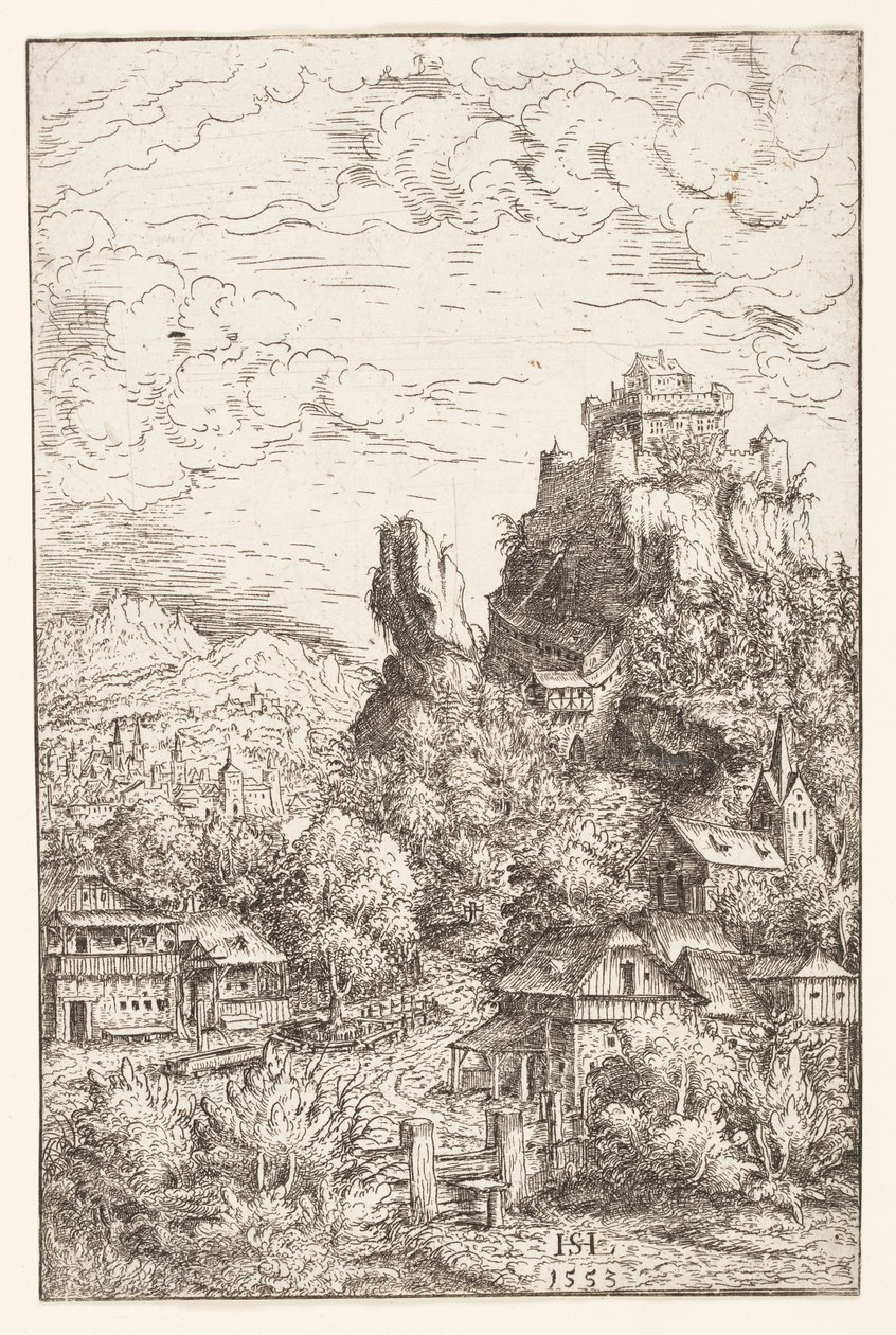 Druck von Hans Sebald Lautensack
