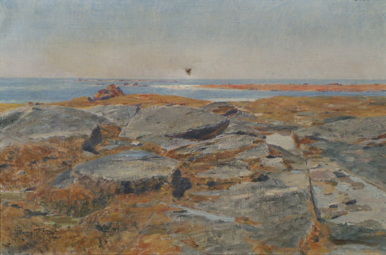 Studie aus Concarneau von Hans Tichy