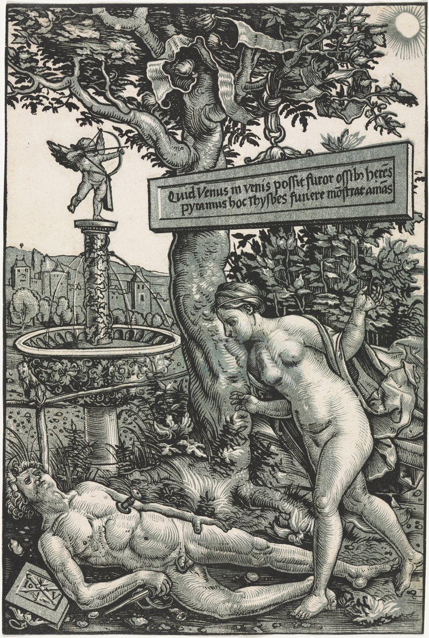 Pyramus und Thisbe von Hans Wechtlin