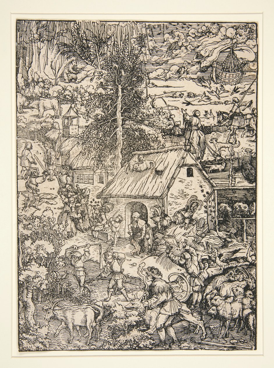 Ländliche Szene von Hans Weiditz