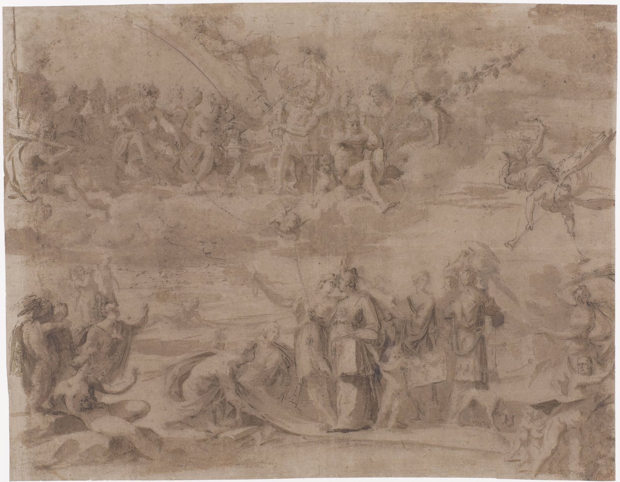 Allegorische Darstellung von Hans von Aachen (possibly)
