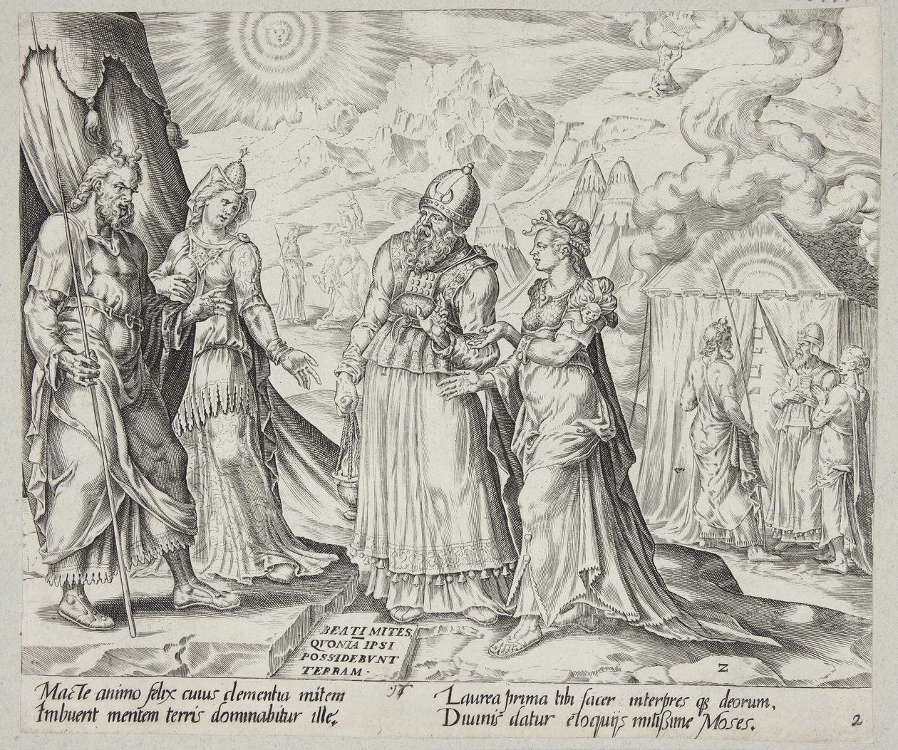 Die acht Seligpreisungen von Harmen Jansz. Muller