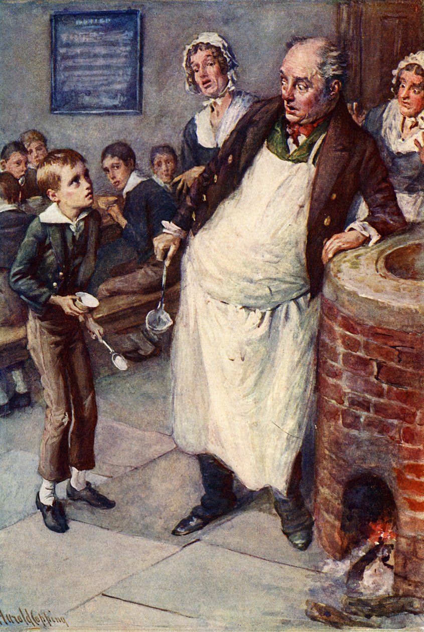 Oliver Twist von Harold Copping