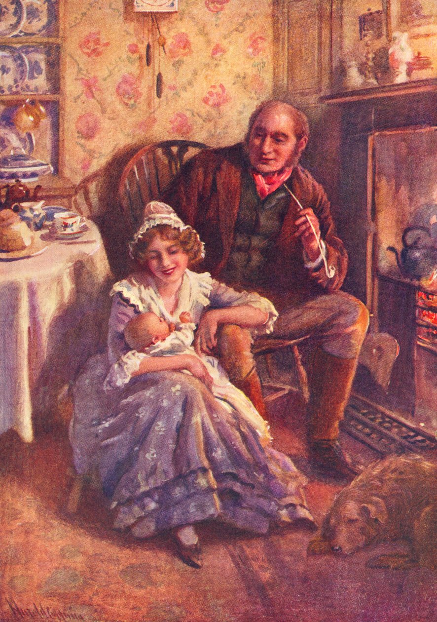 John und Dot Peerybingle von Harold Copping