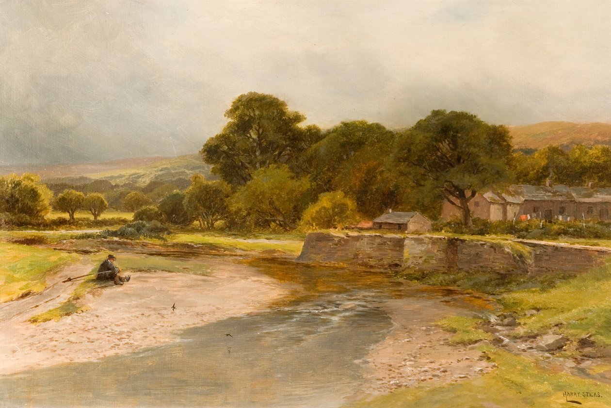 Am Wear, Stanhope, 1900 von Harry Sticks
