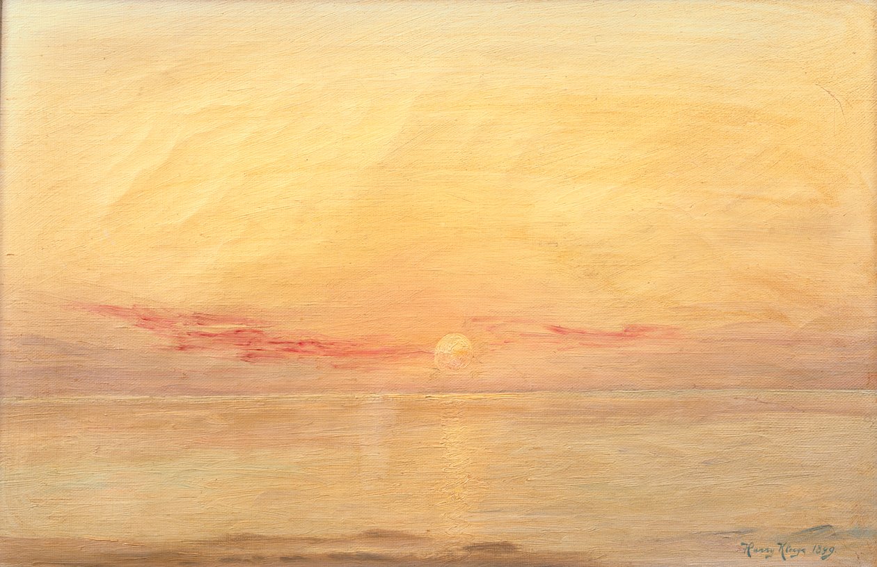 Sonnenuntergang, Skagen von Harry Kluge