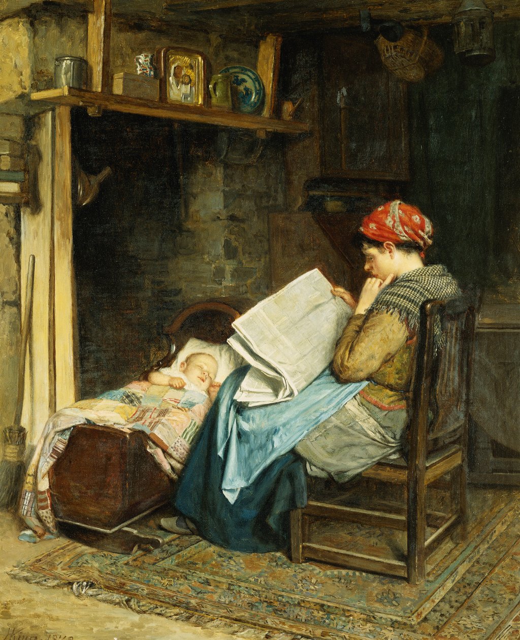 Die Morgenzeitung, 1878 von Haynes King