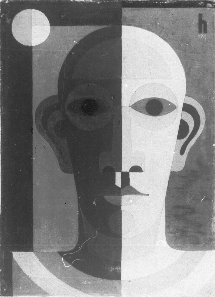 Selbstporträt von Heinrich Hoerle
