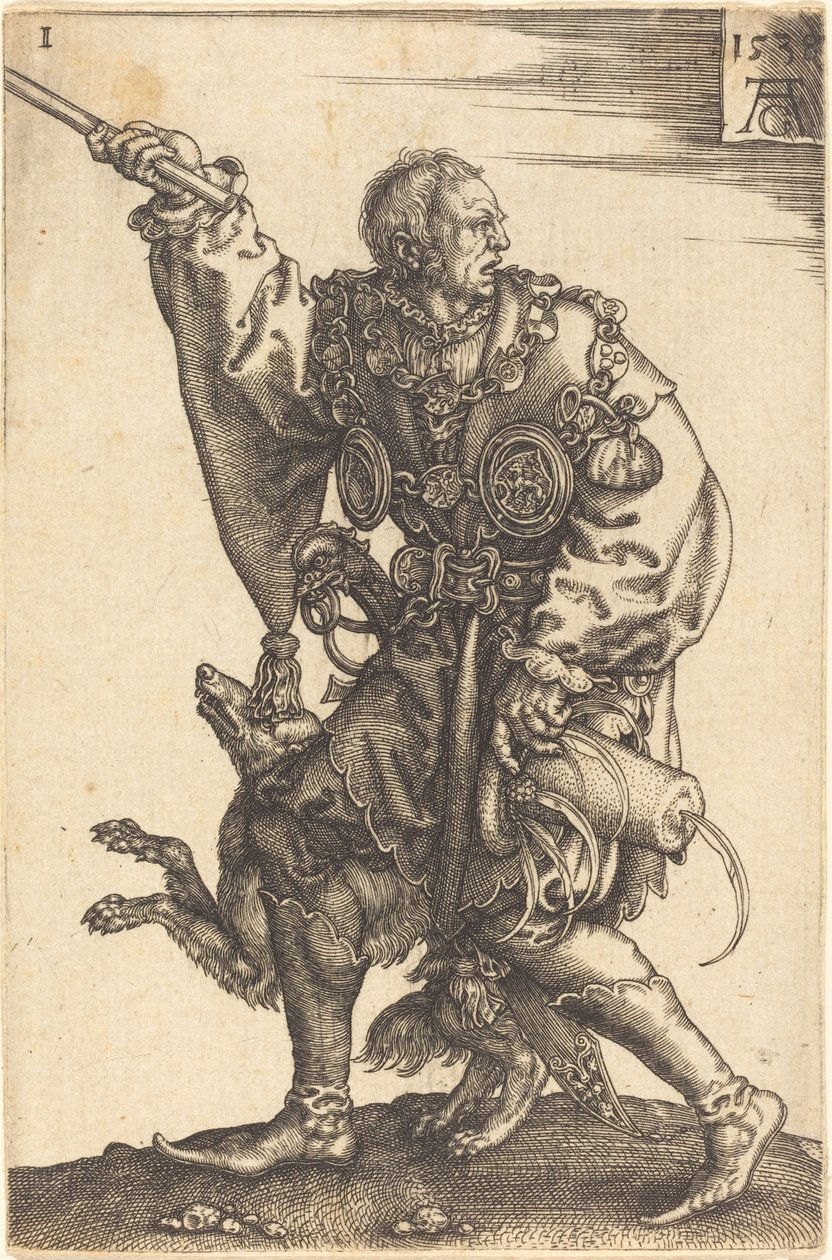 Große Hochzeitstänzer, 1538 von Heinrich Aldegrever