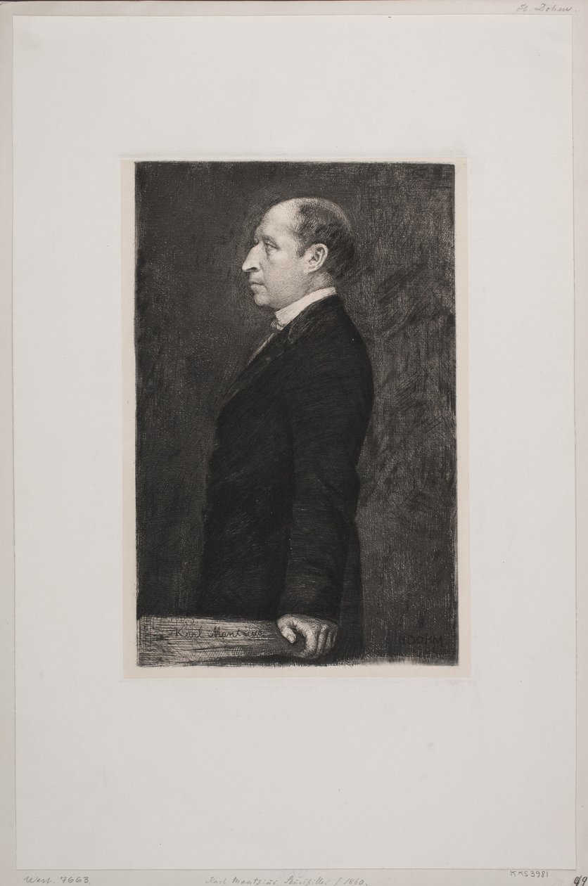 Karl Mantzius von Heinrich Dohm