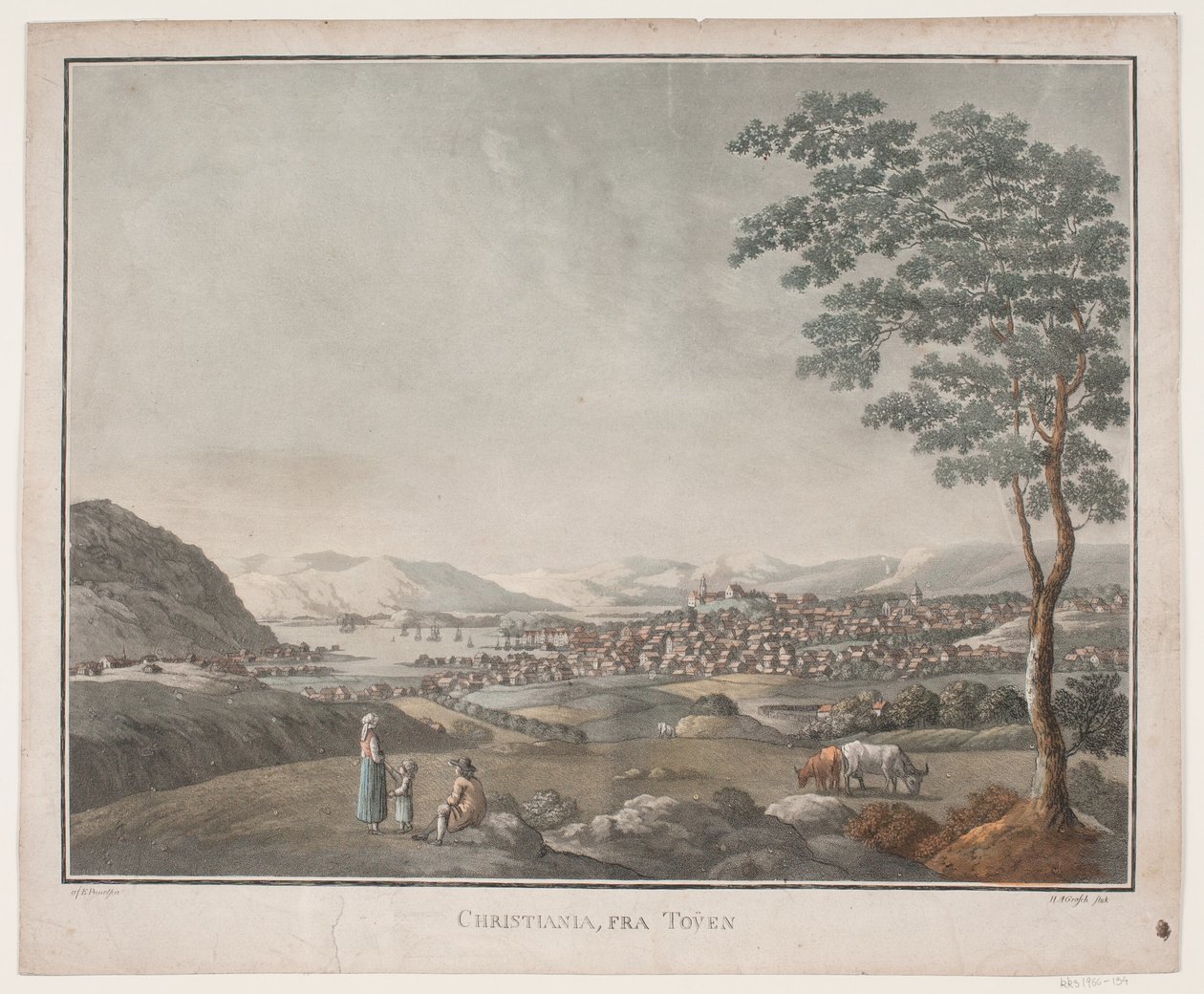 Christiania, von Tøyen von Heinrich Grosch