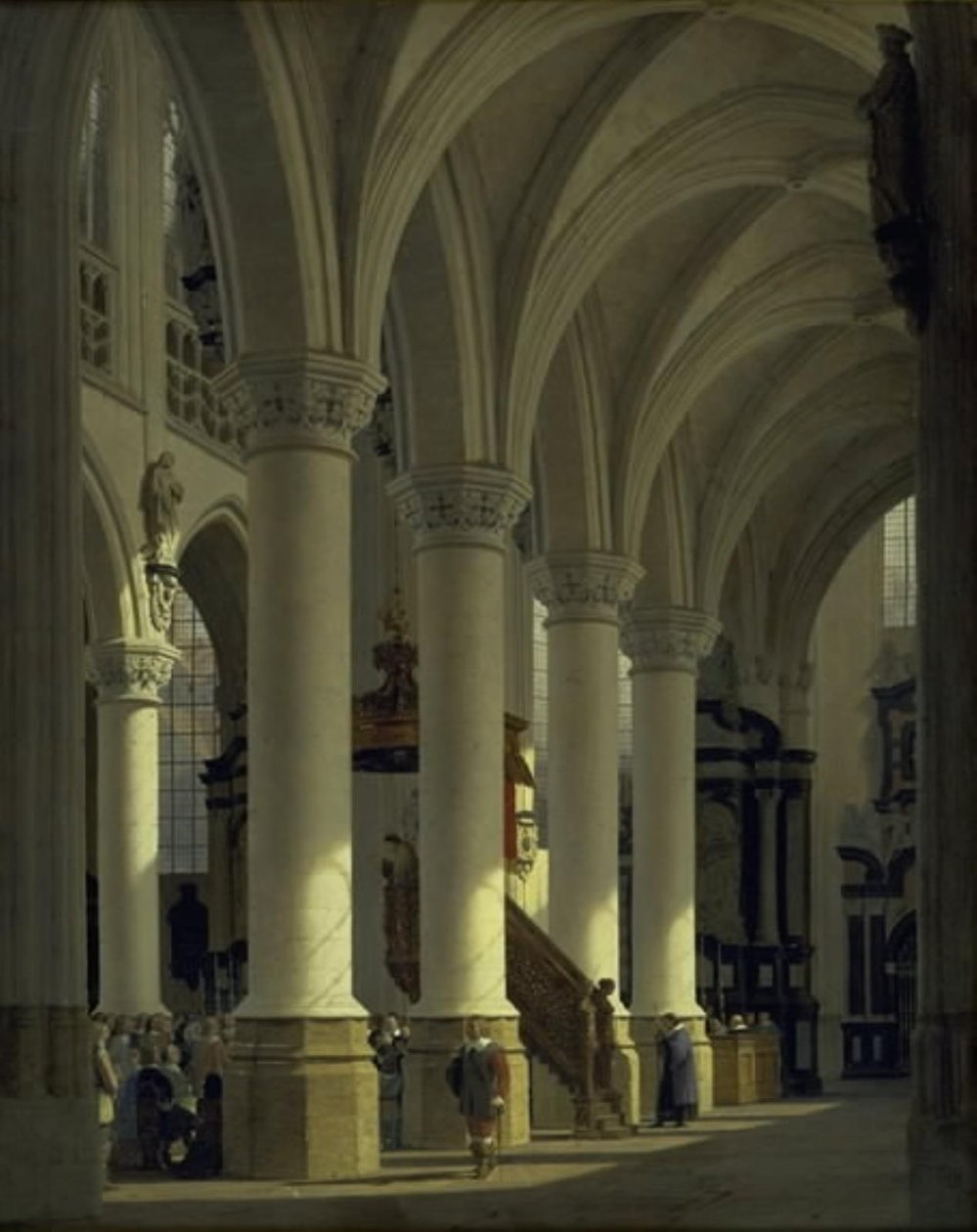 Die Kirche St. Sablon in Brüssel von Heinrich Hansen