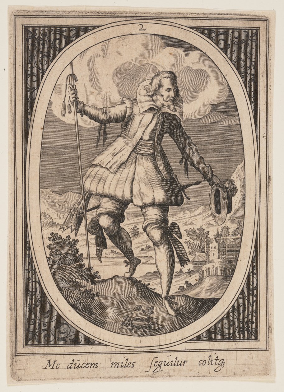 Tafel 2 aus Militärfiguren von Heinrich Ulrich