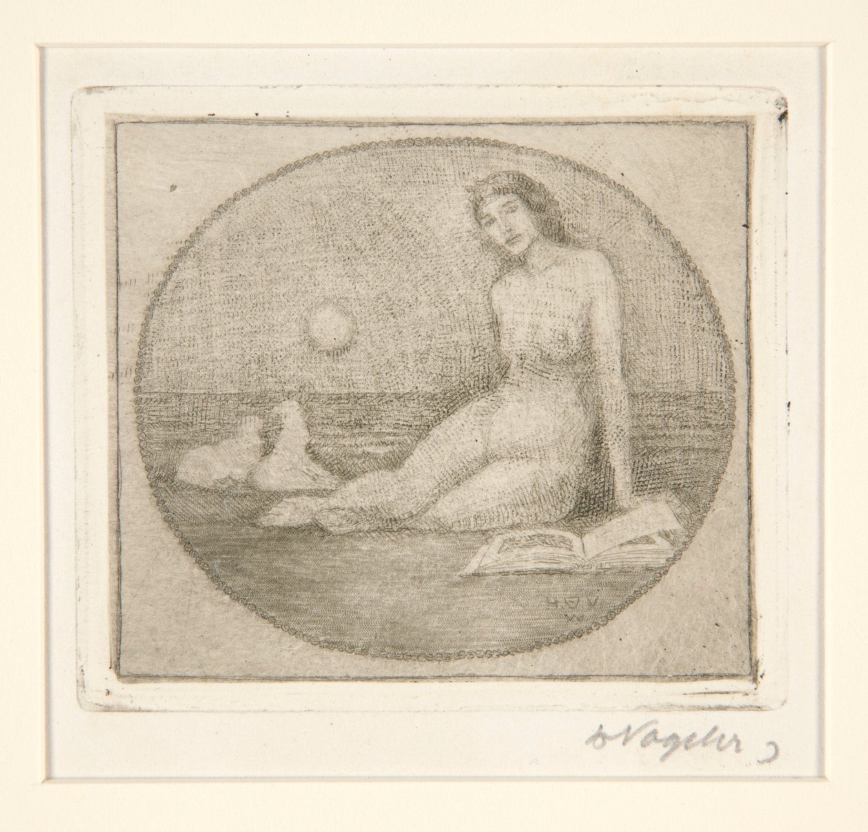 Exlibris von Heinrich Vogeler