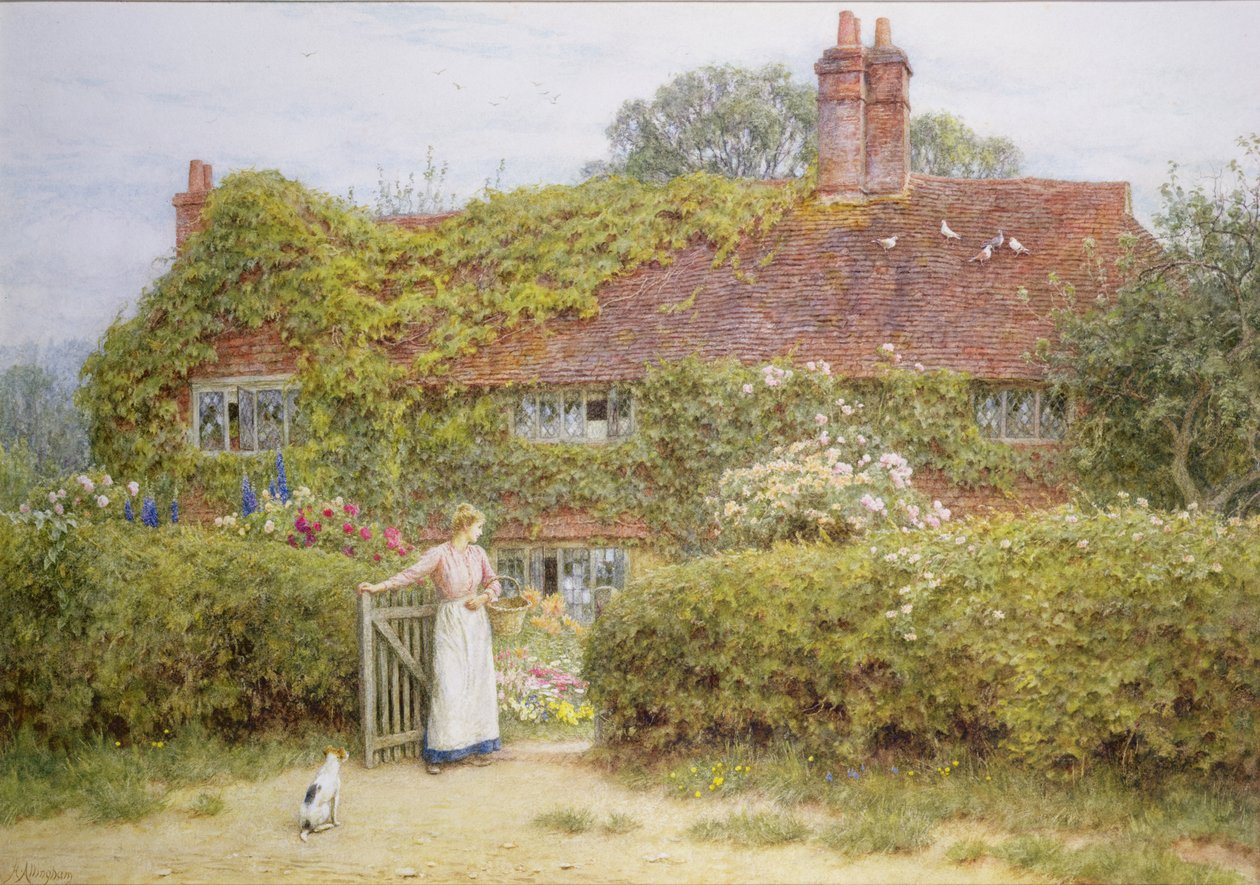 Surrey Cottage von Helen Allingham