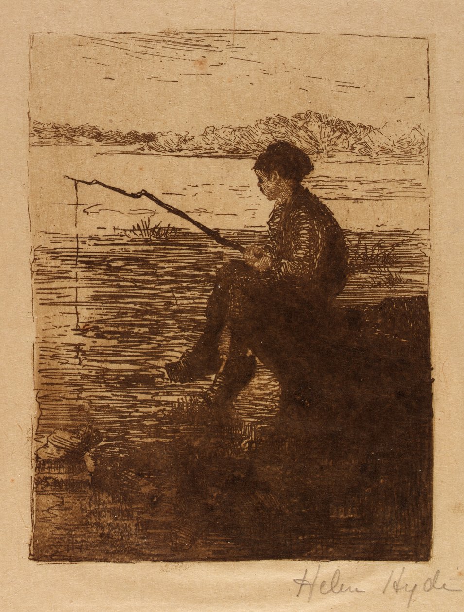 Fischerjunge von Helen Hyde