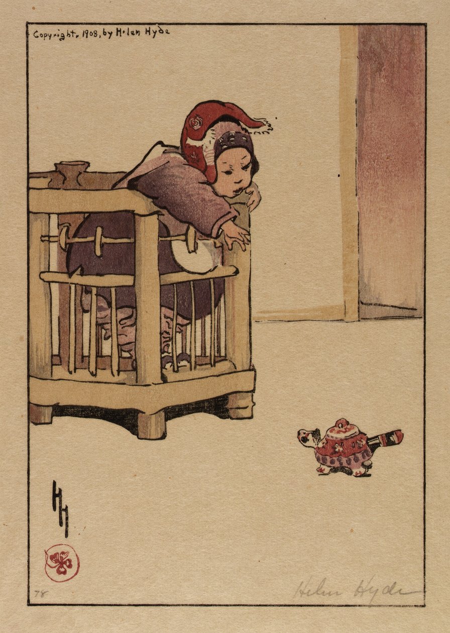 Miss Apricot - Wolke von Helen Hyde
