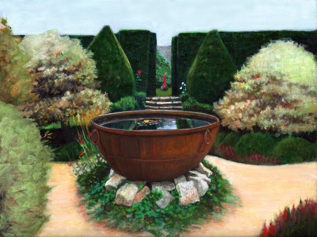 Heiliger Raum, 2020 von Helen White