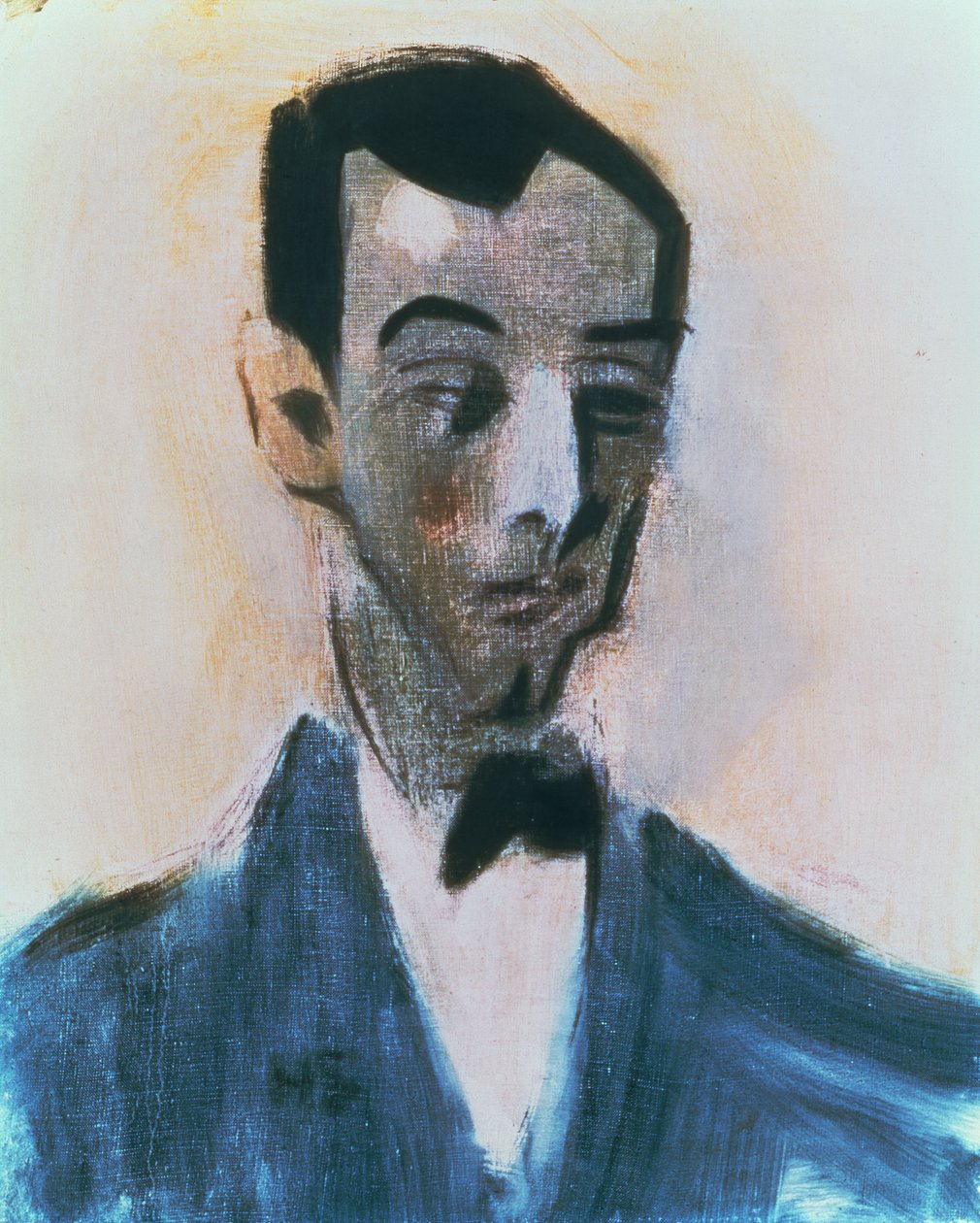 Porträt von Mans Schjerfbeck von Helene Schjerfbeck