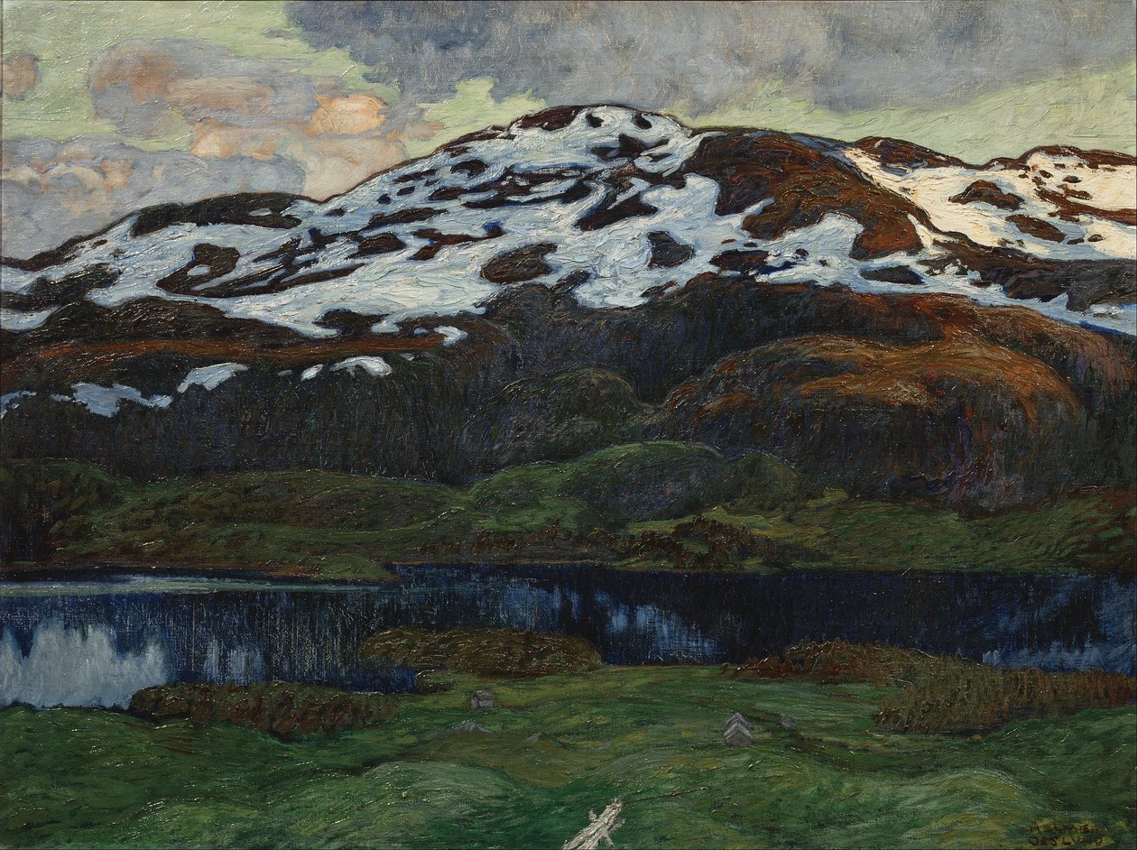 Ein Sommerabend bei Kallsjön von Helmer Osslund