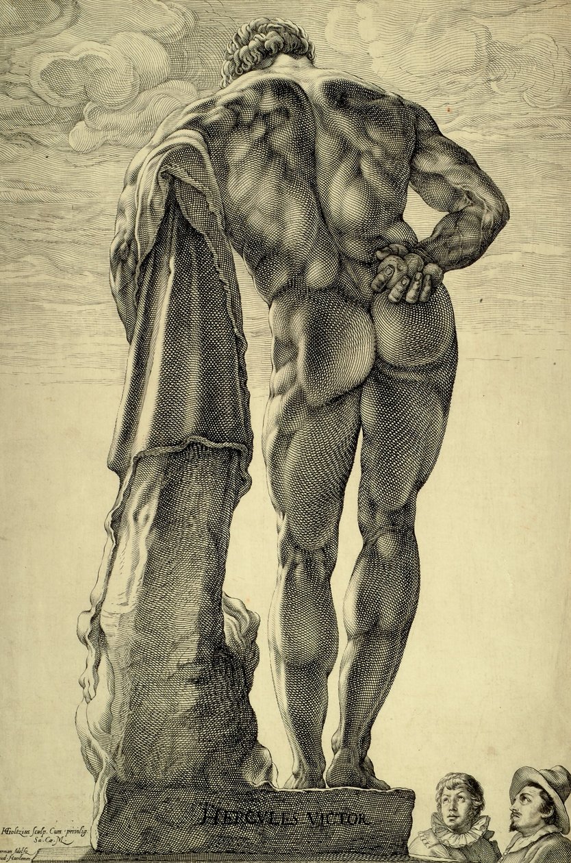 Farnesischer Herkules von Hendrik Goltzius