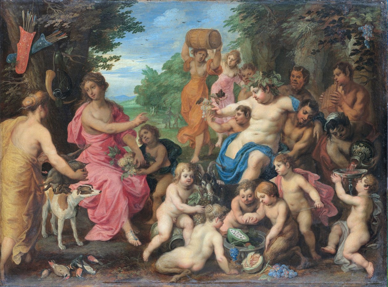 Bacchus und Diana von Hendrick van Balen