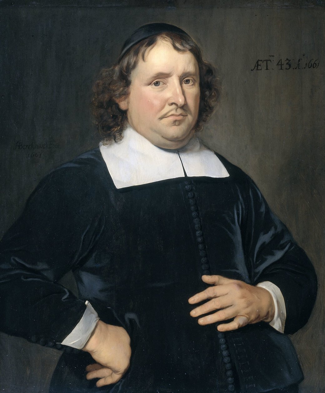 Thomas Pots (1618-1689), Pfarrer in Vlissingen von Hendrick Berckman